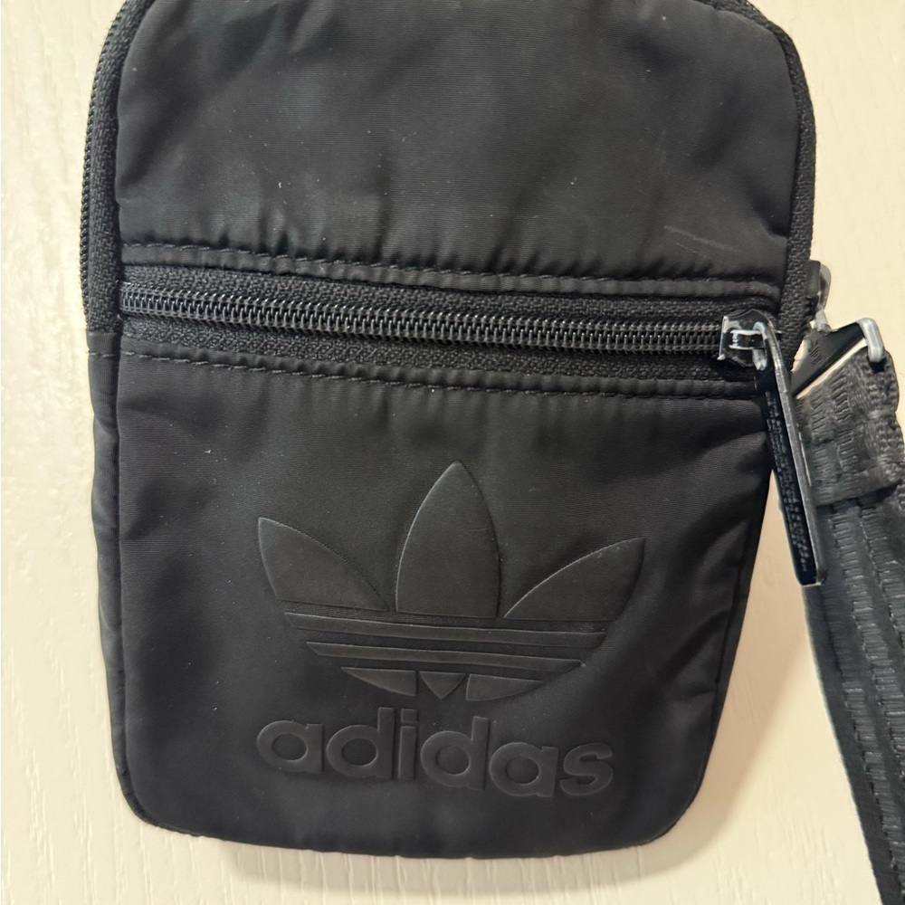 Adidas Black Belt Bag for Men